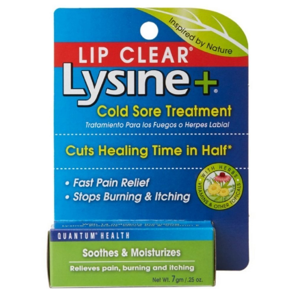 Lip Clear Lysine + Cold Sore Treatment 0,25 oz