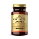 Solgar Chelated Copper, 100 tabletter - Essential för Collagen Formation - Mycket biotillgänglig form - Stöder Connective Tissue - Non-GMO, Vegan, Gluten Free, Dairy Free, Kosher - 100 portioner