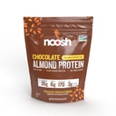 NOOSH Plant Based Almond Protein Powder Chocolate 43 Gram - Vegan Protein Powder, alla naturliga ingredienser, icke-GMO, Gluten Free, Kosher, fri jordnöt, Soy Free, Dairy Free (Chocolate)