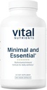 Vital Nutrients Minimal and Essential Multivitamin | Vegetarian One per dag Multi Vitamin, Mineral & Antioxidant Supplement* | Järnfri | Gluten, Dairy, Soy Free | Icke-GMO | 180 kapslar