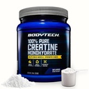 BODYTECH 100% ren kreatinmonohydratpulver - Premium Micronized Kreatin för förbättrad muskelstyrka och prestanda - Stöder muskler, återhämtning och ökad träning (18oz / 102 portioner)