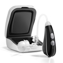 Ceretone Hearing Aids for Seniors - Nexus OTC Hearing Aids med Superior Sound, Discreet & Light Weight, Great Gift, Black