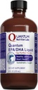 Quantum Nutrition Labs EPA / DHA Liquid - Omega 3 Fish Oil Liquid, Omega 3 Liquid Fish Oil Supplement för vuxna, gemensamt, hjärta och hjärnhälsostöd - 8 Fl Oz Bottle