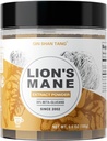 Lion's Mane Mushroom Powder, Real Fruiting Body Extract - 100g, Brain Supplement för minne och fokus, 30% Beta-glucans