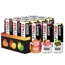 FITAID Recovery Blend, Variety Pack, BCAAs, Glucosamine, Electrolytes, Omega-3s, Green Tea, 100% Clean, Paleo, Vegan & Gluten-Free, Naturligt sötad och smaksatt, 12-oz. burkar (Pack av 12)