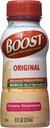 Boost Complete Nutritional Drink, Creamy Strawberry, 8 Ounces Varje (Pack av 6)