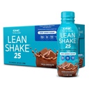 GNC Lean Shake 25 Protein Shake, kliniskt beprövad vikthantering, måltidsersättning, 25g protein med noll tillagd socker, redo att dricka, schweizisk choklad, paket med 12