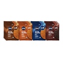 GU Energy Stroopwafel Variety Pack Sports Nutrition Waffle, koffein ingår och Kosher Dairy, On-The-Go Energy för alla träningspass, 16 greve