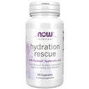 NOW Foods Solutions, Hydration Rescue med Hyabest® hyaluronsyra, hjälper till att upprätthålla ungdomlig utseende hud *, stöder hälsosam hudfuktighet *, 60 Veg kapslar