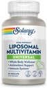 SOLARAY Liposomal Multivitamin för Män & Kvinnor, Hög Potens, Förbättrad Absorption Vitamin C, Vitamin D, Biotin, Methyl B-12, Odor Neutral & Gentle Digestion, 30 Servings, 60 VegCaps