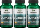 Swanson L-Citrulline - Naturligt tillskott främja kardiovaskulär hälso- och energistöd - hjälper till att öka cirkulationen - (60 kapslar, 850 mg varje) (3 Pack)