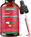 Wonder Paws Premium Kidney Support för hundar - Cranberry Supplement för hundar - Dog UTI Behandling - Stöder Bladder, Detox, Urinary & Kidney Health - Liquid Kidney Supplement för hundar 2 oz (60ml)