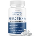 Neuro Tech IQ Brain Supplement Neurotech Iq Focus Formelpiller (60 kapslar)