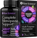 Klimakteriet Tillägg för kvinnor - Svart Cohosh för klimakteriet Hot Flashes, Nattsvett & Hormone Balance med DIM, Vitex, Dong Quai, Red Clover - Komplett klimakteriet Support vaginal hälsa, 60 kapslar
