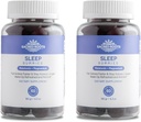 Sleep Gummies - Sugar Free Melatonin Gummies med Magnesium för sömnstöd - Botanisk blandning av naturliga ingredienser - Keto, Vegan, Non-GMO & Gluten-Free - Tillverkad i USA (60 portioner)