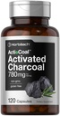 Horbäach Charcoal Pills 780mg | 120 kapslar | Aktiverat kol från Coconut Shells | Non-GMO och Gluten Free | Acti-Coal