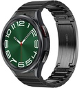 SAMSUNG Galaxy Watch 6 Bespoke Edition 47mm Exclusive Bluetooth Smartwatch, Health, Fitness, Sleep, Heart Rate Tracker, förbättrat batteri, Sapphire Crystal Glass, US Version, Link Bracelet Band, Black