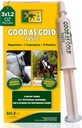 TRM Bra som Gold Equine Calming Supplement Paste för avkoppling och fokus | Tryptophan, Magnesium, B Vitaminer - 3 Qty x 1,23 oz (3 Qty x 35g) - 3 Qty x 1,23 oz