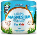 Infusioner Calm Magnesium Gummies för barn 90 greve - Hälsosam muskel benenergi stöd mjuk och läckra Vegan Friendly & Non-GMO