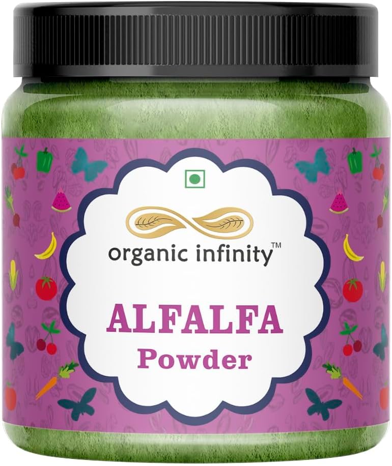 Alfalfa Grass Powder (100 Gram/3,5 Ounce) Medicago Sativa