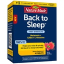 Naturen gjorde tillbaka till sömnen, Melatonin Fast-Dissolve, hjälper dig att falla tillbaka till sova naturligt, L-Theanin och GABA för att hjälpa till att slappna av och lugna ditt sinne, 40 tabletter