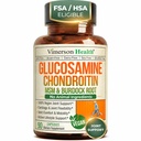 Glukosamin Chondroitin MSM - Gemensamt stöd tillskott för kvinnor och män med glukosaminsulfat 1500 mg, kodroitin och MSM - för brosk, gemensam hälsa och flexibilitet - 90 kapslar, Vegan