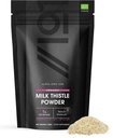 Organic Milk Thistle Powder 150g - Källa av rengöring Silymarin - Made from Cold-Pressed Milk Thistle - Vegan, Raw, Non-GMO.