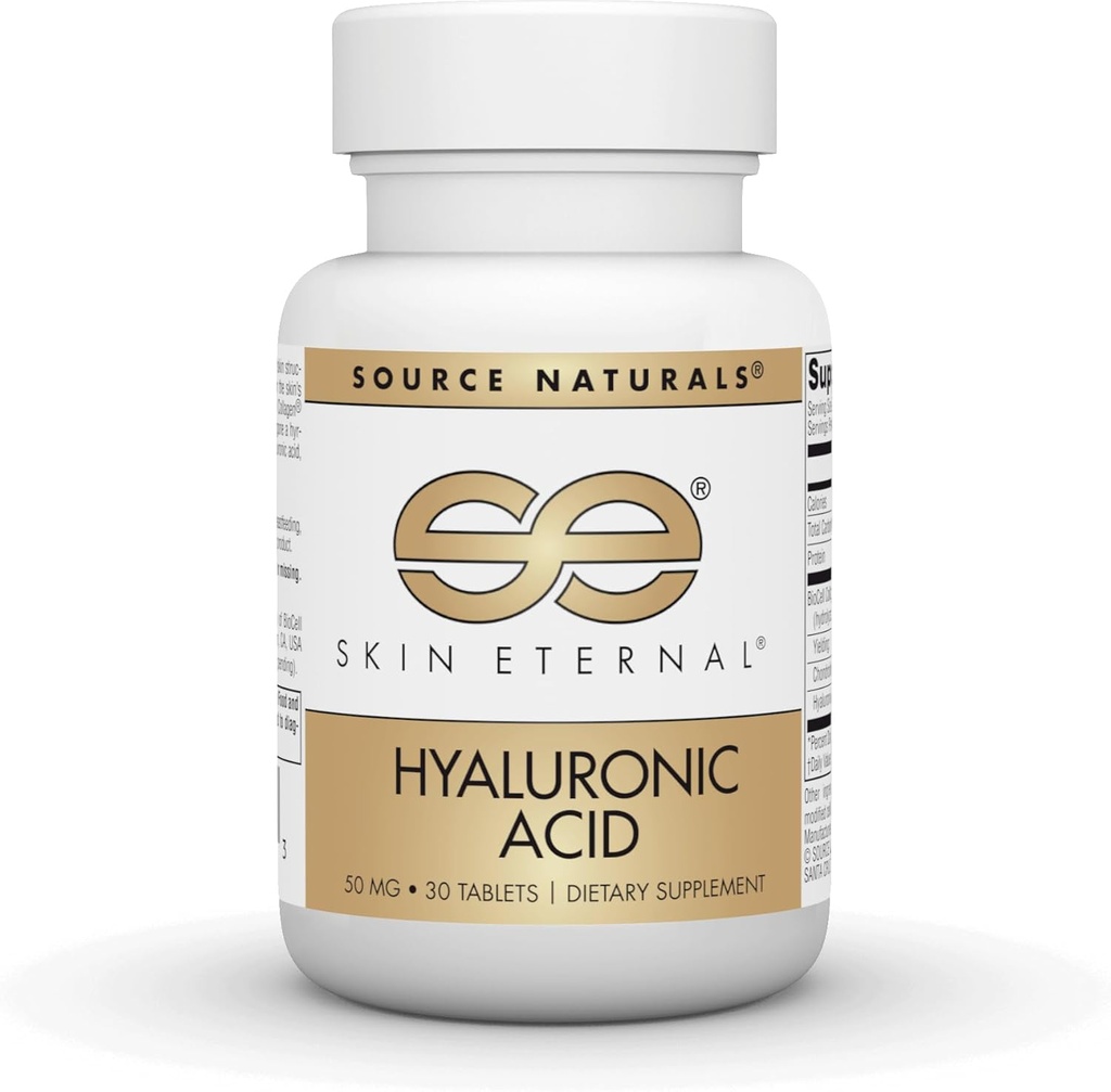 Källa Naturals Skin Eternal Hyaluronsyra, 50mg - 30 tabletter
