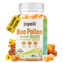 Bee Pollen 1000mg Sugar Free Gummies, w / Feugreek, Royal Jelly, Propolis, Organic Bee Pollen Chewable Supplement för kvinnor, Rich in Vitamin E, Immunity & Skin Care, 60 grejer