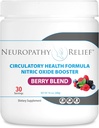 Neuropati ReliefTM - Cirkulatory Health Formula Nitric Oxide Booster - Berry Blend - L-Arginin L-Citrulline