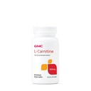 GNC L-Carnitine 500mg, hjälper till att metabolisera långa kedjor fettsyror, 60 kapslar