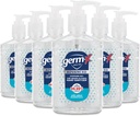 Germ-X Advanced Hand Sanitizer, Non-Drying Moisturizing Clear Gel, Instant och No Rinse Formel, Tillbaka till skolan Supplies College, Pump Bottle, 8 Fl Oz (Pack av 6)