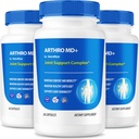 (3 Pack) Arthro MD + kapslar, officiell Arthro MD Joint Support, All Natural Formel för att stödja flexibilitet och rörlighet, Premium piller för hälsosamma gemensamma, Arthro M D Review (180 kapslar)