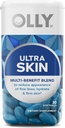 OLLY Ultra Strength Skin Softgels, Hydrate och Firm Skin, Hyaluronic Acid, Zeaxanthin, Lutein, Vitamin C, Skin Supplement, 30 Day Supply - 30 Count (Packaging May Vary)