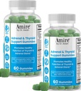 Amire av Dr Awan Thyroid Support Gummies, främjar hälsosam funktion av sköldkörtel, Kelp, Selenium & Ashwagandha för att förbättra energi, immunitet, metabolism, 120ct, 60day Supply