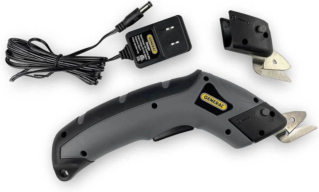 Allmänna verktyg Cordless Electric Craft Scissors #ES1-Q med 2 Blades och Charger