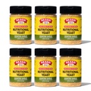 Bragg Nutritional Yeast Roasted Garlic Seasoning - (6 Pack) 3 uns - Dairy-Free Parmesan Cheese Substitute - Perfekt för sallader, Pastas, Popcorn och mer