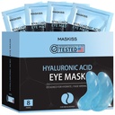 Under Eye Patches (8 par), Hyaluronsyra ögonmasker för mörka cirklar Puffy Eyes Undereye Bags, Collagen Eye Patches för rynkor och Hydrate, hudvårdspresent för henne