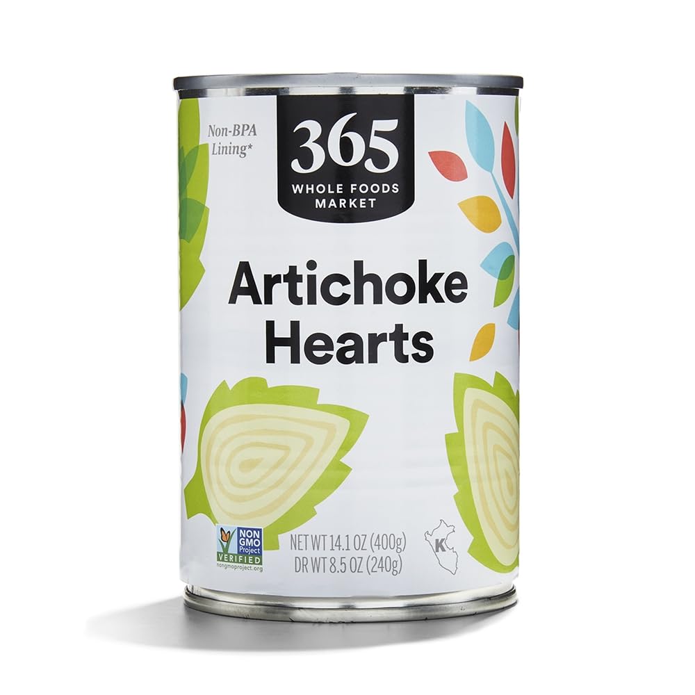 365 av Whole Foods Market, Artichoke Hearts, 14.1 Ounce