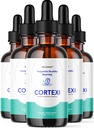 LIVORKA Cortexi Oral Drops to Drink - Formel för öronhälsa, hörselstöd - Pack med 5 flaskor (150 dagars leverans)