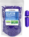 XPRS Nutra Size 0 Empty Capsules - 500 greve Empty Gelatin Capsules - Pills DIY Capsule Filling - Pure Bovine Pill Gel Caps for Do-It-Yourself Supplements (Purple)