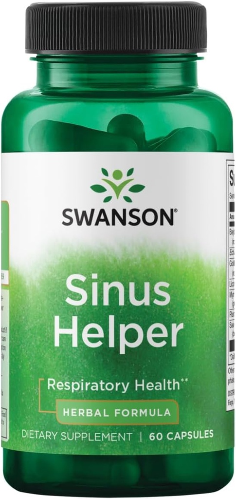 Swanson Sinus Hjälpare 60 Caps
