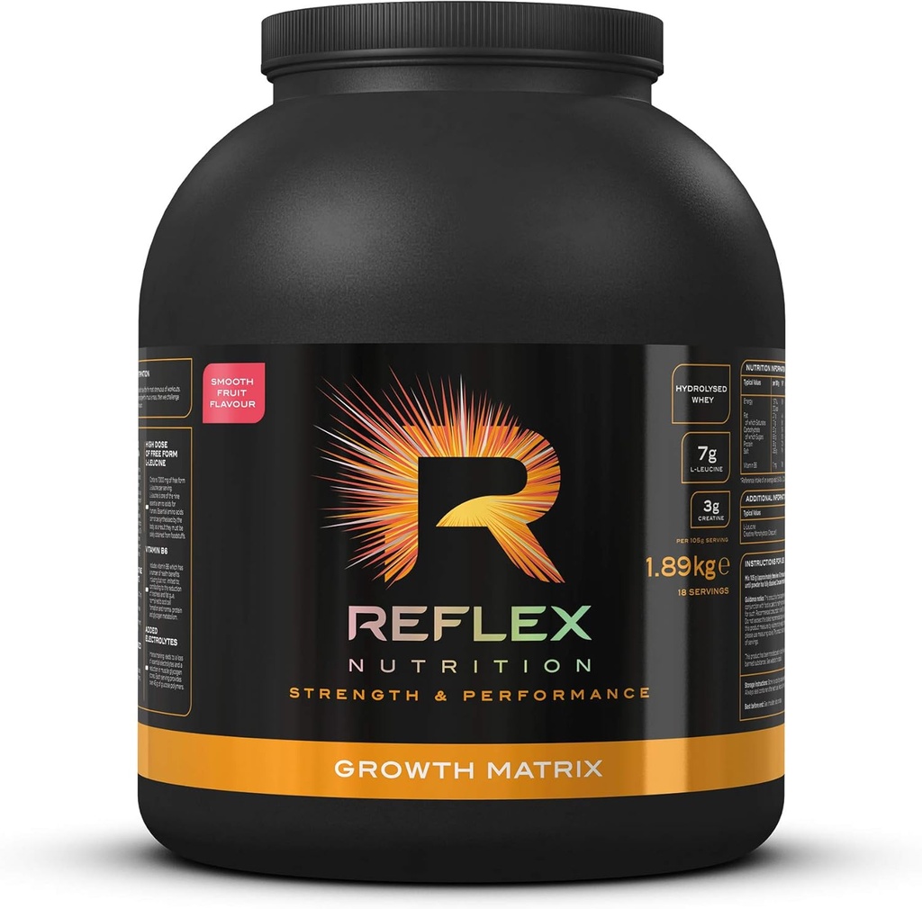 Reflex Nutrition - Tillväxt Matrix (1,89Kg) - Smidig frukt