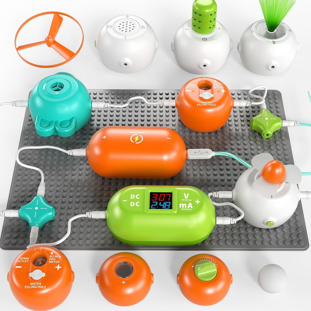 SNAEN Circuits for Kids 4-8 8-12 - Science Kits for Kids Age 5-7 8-10, Över 300 projekt, 31 delar, Electronics Exploration Educational Gifts for Kid Boy Girl Ages 3 4 5 6 7 8 9 10 11 12