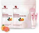 Dynatech Zero Sugar Electrolyte Drink Mix - Grapefrukt - Hydration Powder Packets med 10 Electrolytes & Vitaminer | Non-GMO, Gluten Free, Vegan Electrolytes Powder Packets | 32 portioner