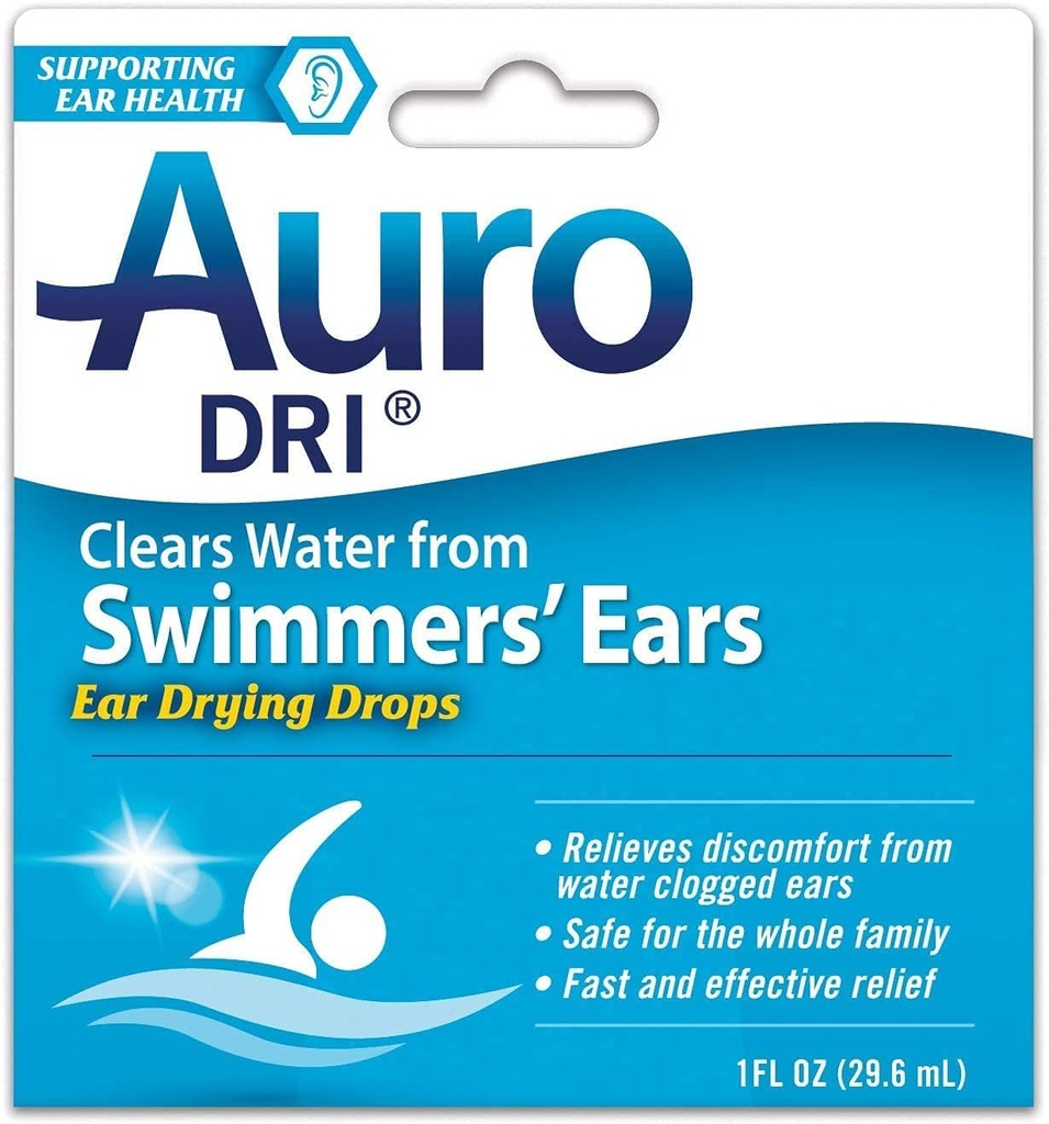 Auro-Dri Ear Drying Aid, 1 uns. - Köp Packs och SAVE (Pack of 3)