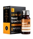 USTRAA Beard Growth Oil - 1.18 Oz - Mer skäggtillväxt, med Redensyl, 8 naturliga oljor inklusive Jojoba Oil, Vitamin E, näring och förstärkning, inga skadliga kemikalier