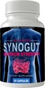 Synogut Advanced Maximal Strength Digestive Health and Metabolism Support Supplement Pills for Constipation