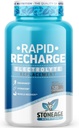 Electrolyte Pills - 120 kapslar - Stöd för POTS syndrom, Salt tabletter - Keto Electrolytes Supplements, Rapid Hydration, Endurance, Dehydration Recovery - GMO & Gluten Free