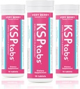 All Natural Hydration & Kidney Health Supplement för att bekämpa Calcium Oxalate Crystal Formation, mycket Berry-3 Pack